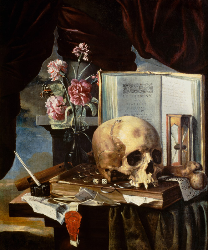 Simon Renard de Saint-Andre, Vanitas, 1662